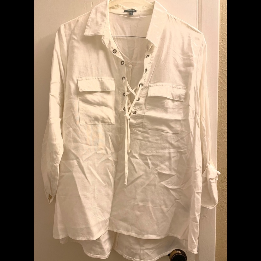 Charlotte Russe Pirate Tunic Flow Top SZ Small/4